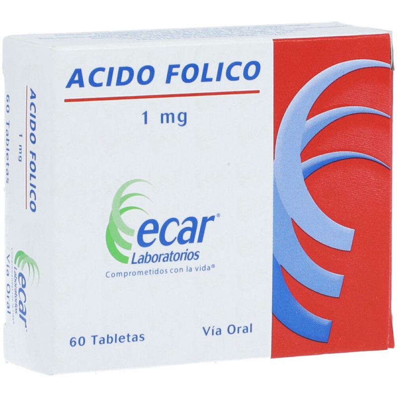  Ácido fólico 1mg